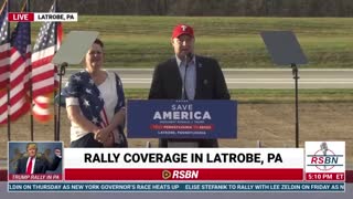 Trump Rally in Pennsylvania: Doug & Rebecca Mastriano speaks in PA #TrumpWon (Full Speech, Nov 5)