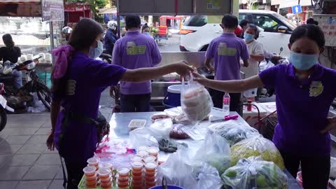 Famous Shanghai Fried Rice In Phnom Penh - Cambodian Street Food