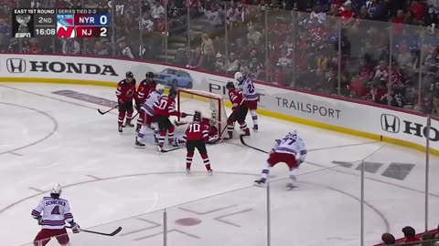 NY Rangers vs NJ Devils Game 5 Playoffs 2023