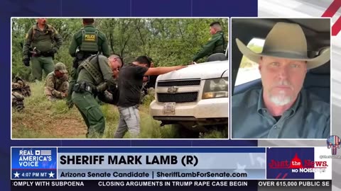Sheriff Mark Lamb: Sending 1,500 troops to the border to process the migrants into the U.S. faster
