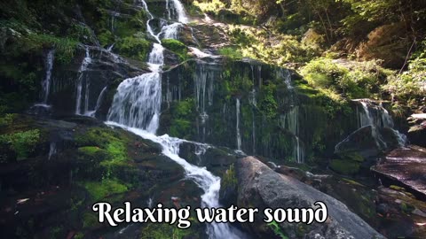 Relaxing water sound| Relaxing nature sound| waterfall sound