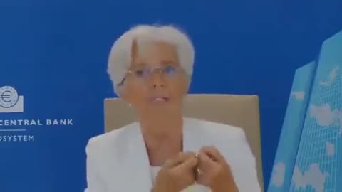 Christine Lagarde, president of the European Central Bank, acknowledges that central banks