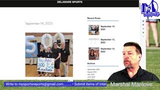 My Sports Reports - Delaware Edition - September 14, 2023