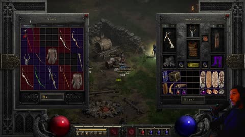 Diablo II: Resurrected (Hell, Bow 'zon, Solo, Self-Found progression, Act II)