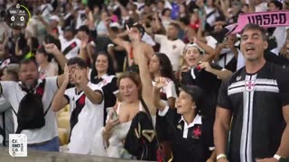 Brasileirão - It's party time in Maracanã.🖤🤍 Torcida Vascaína.