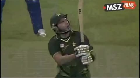 Shahid Afridi best batting against sri lanka