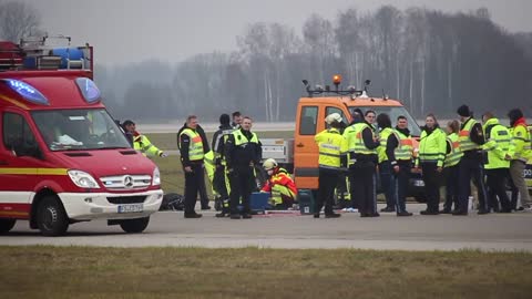 Climate activists stage runway protest at Munich airport