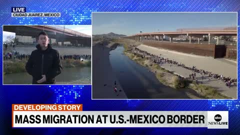 Immigration shelters overwhelmed as thousands cross US-Mexico border