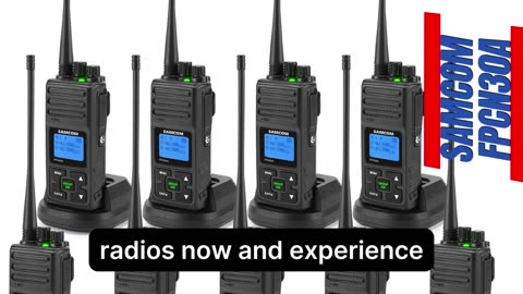 5W High Power Two Way Radio,SAMCOM FPCN30A Walkie Talkies