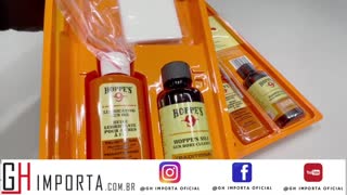 Kit manutenção e limpeza Hoppes pistol 9 357 38