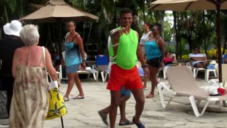 Male Dancers at the Foam Party