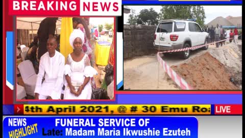 funeral service of late: madam maria Ikwushie Ezuteh