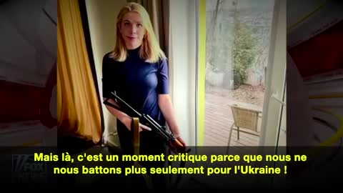 Ukrainian MP acknowledges that they are fighting for the NEW WORLD ORDER /FR subtitles/