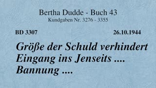 BD 3306 - MENSCHEN TROTZ SCHLECHTEM WILLEN HANDLANGER GOTTES ....