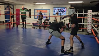 Joey sparring Nico round 2. 12/28/23