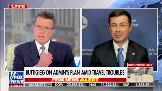 Transportation Sec. Buttigieg Laughs About Gas Prices Surging Since Biden Took Office