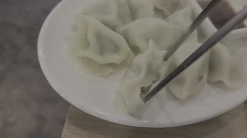 Chinese-style boiled dumpling