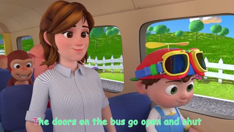 Wheels on the bus nursery rhymes