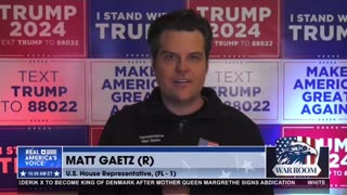 Matt Gaetz trying to 'save' America by cutting health programs