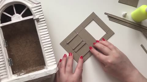 DIY Wall decor cardboard | Cardboard idea | Handmade Key Holder from cardboard