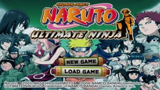 NARUTO: ULTIMATE NINJA Intro Opening (PS2)