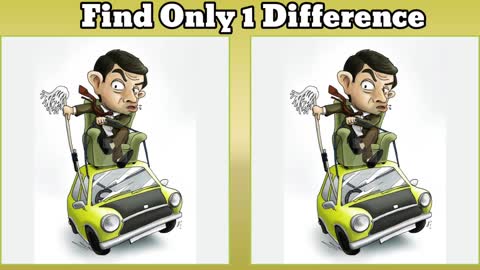 Mr Bean ~ Hard Find The Difference | 100%Fail
