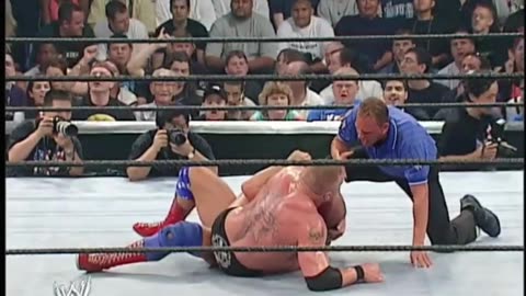 Kurt angle vs Brock Lesnar