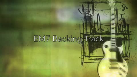 EM7 Spacey Guitar Backing Track