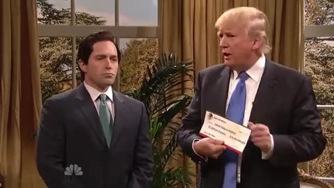 PDJT appeared in a 2015 SNL skit joking about a Trump Presidency was shockingly accurate!