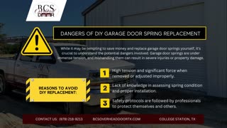 What You Need to Know About Garage Door Spring Safety
