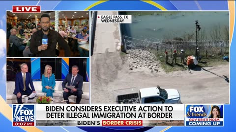 Biden reportedly considering executive action at the border