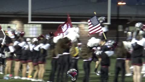 Chatfield Chargers Charge Onto the Field with Flags for Matchup with Cherokee Trail 8.26.22