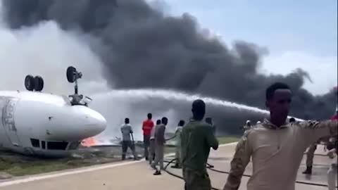 Harrowing Videos Emerge of the Somali Plane Crash