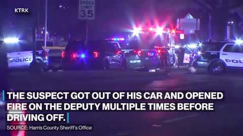Texas Deputy!! gunned during traffic stop!!