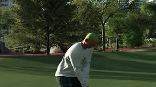With the masters going on, We present to you the golf shot that was heard around the world.