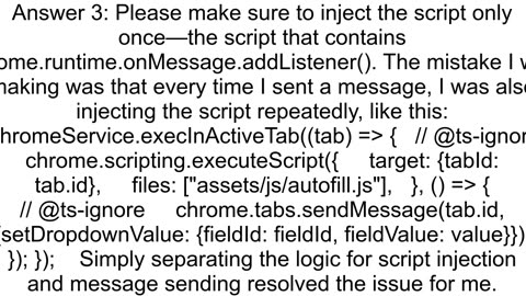 Chrome extension messages firing multiple times