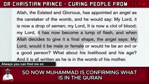 Christian Prince Exposes The Scientific Miracle Of Child Creation In The Quran