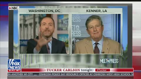 Tucker slams Chuck Todd for 'McCarthyite tactics' against GOP senator