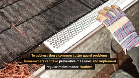 8 Common Gutter Guard Problems