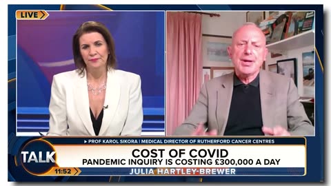 COVID INQUIRY: "Costs taxpayer at least £300,000 per day... on track to be most expensive (inquiry)