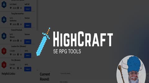 Highcraft RPG Tools Part 5: Combat Setup