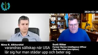 # 933 - Scott Ritter gästar Nima R. Alkhorshid. SVENSKTEXTAD