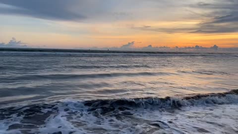 Beach morning. Cox's Bazar is the largest beach in the world.