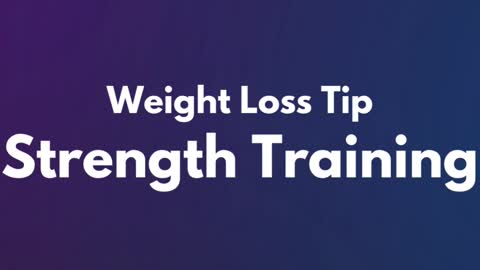 Strength Training 🏋 | Weight Loss Tips