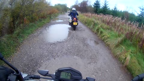 BMW g650 xcountry and Royal Enfield Himalayan In North Wales