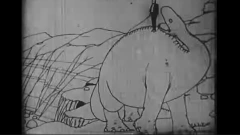 Gertie the Dinosaur c.1914 : Earliest animated film to feature a dinosaur