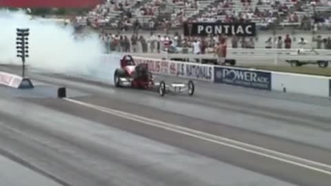 Nostalgia Top Fuel Dragster Wheelstand Indy GoodGuys 2007