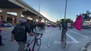 Blm hit the Milwaukee freeway