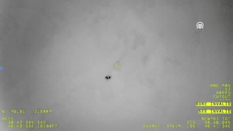 Supposedly, this is footage of the Iranian Helo crash, released by authorities.