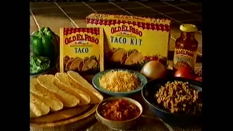 Old El Paso Tacos Commercial (2000)